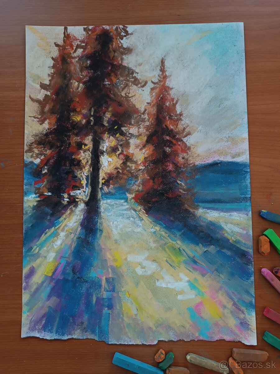Maľba suchým pastelom 2 - 2