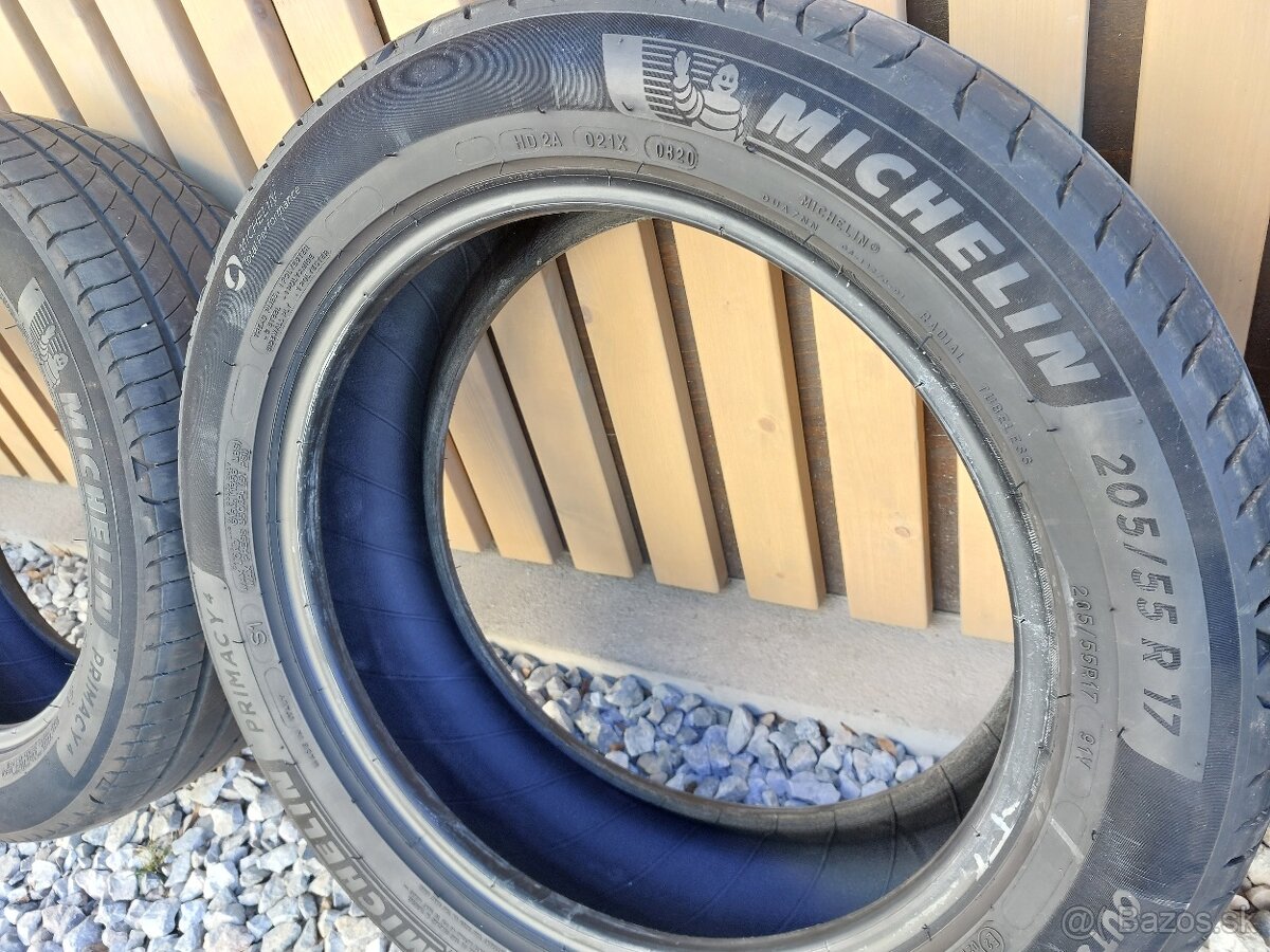 Michelin 205/55 R17 letné - 2