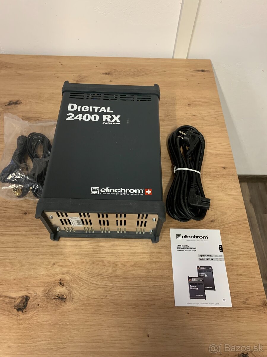 Elinchrom Digital 2400 RX – profi studiový generátor - 2