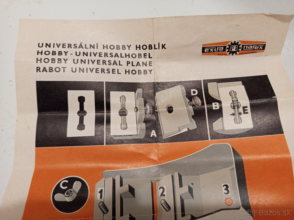 predam nastavce na hoblik NAREX - 2