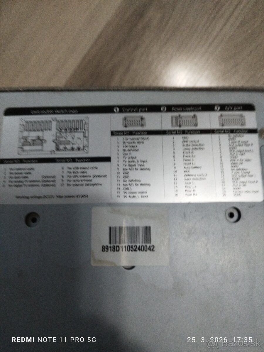 Autorádio RAV 4 - 2