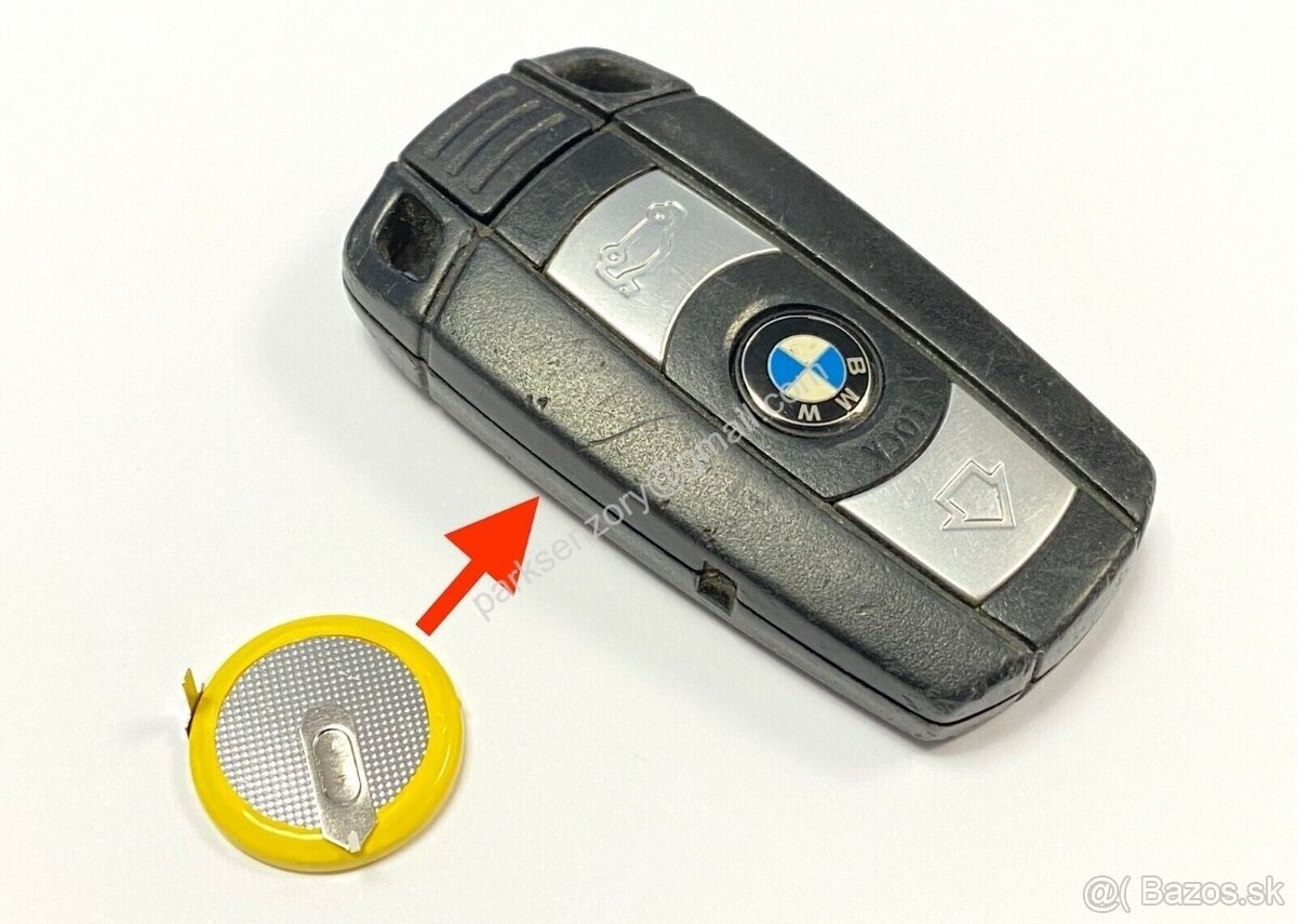 BMW nabíjateľná batéria do kľúča - 2
