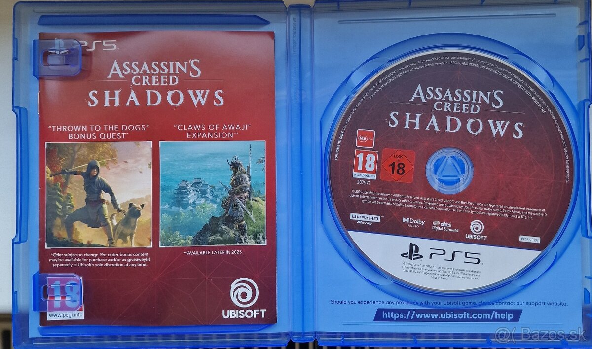 Predám Assassin's Creed Shadows na PS5 - 2