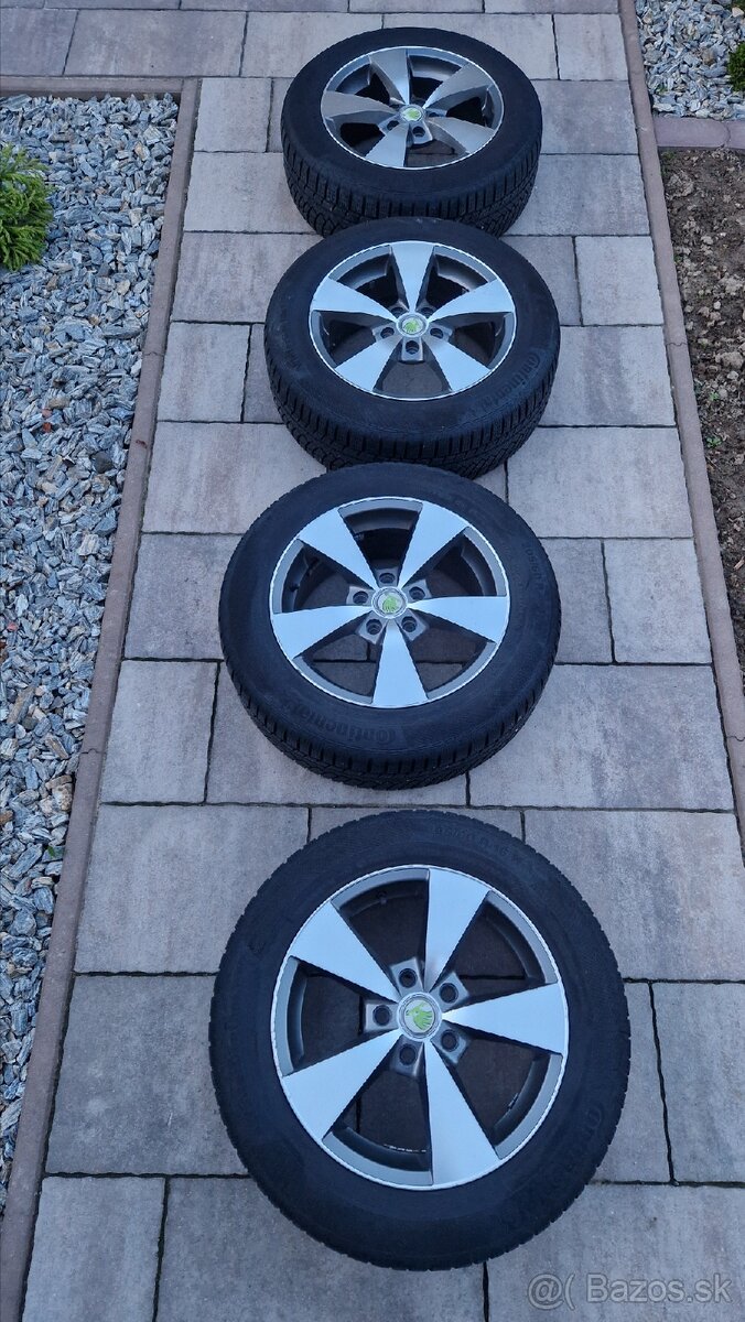 Continental 205/60 R16 + disky - 2