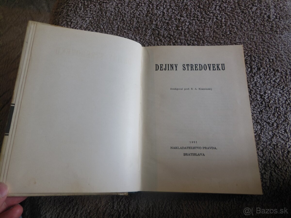 Dejiny stredoveku - E. A. Kosminskij - 2
