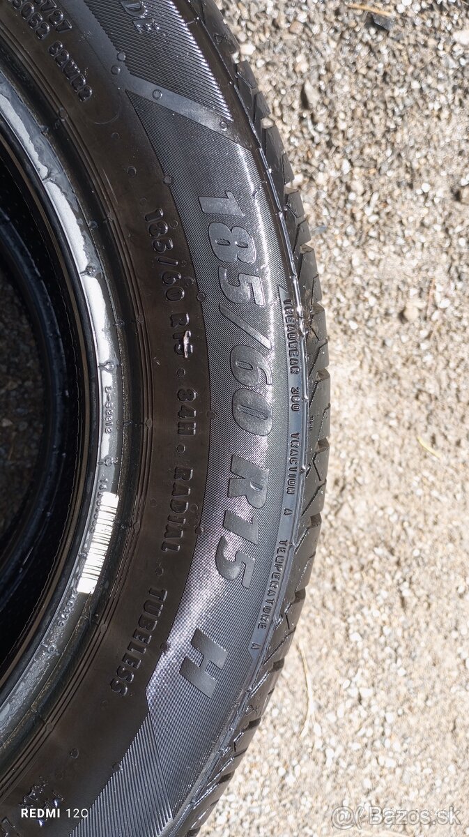 letne pneu 185/60 r15 - 2