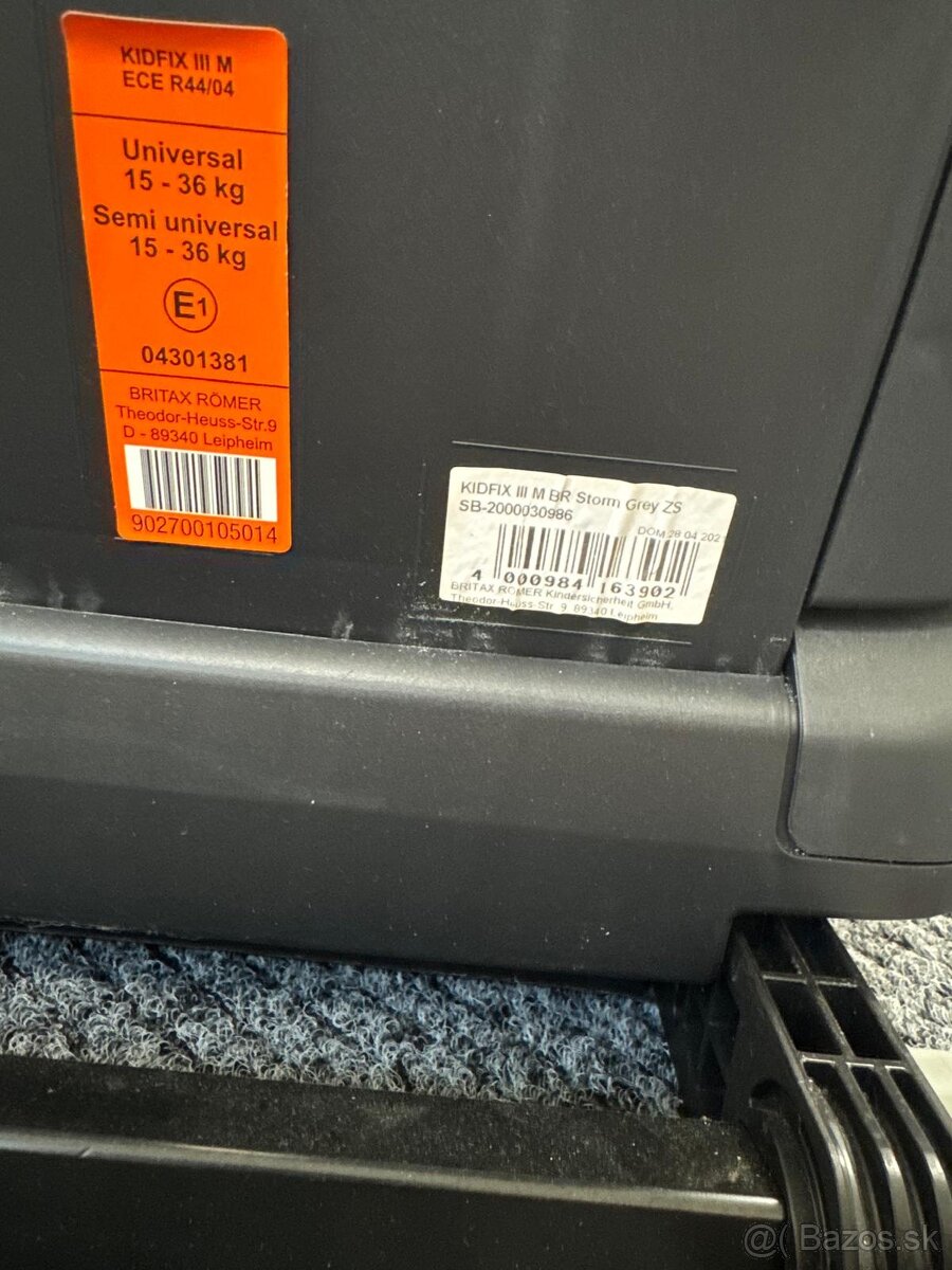 Autosedačka Britax - 2