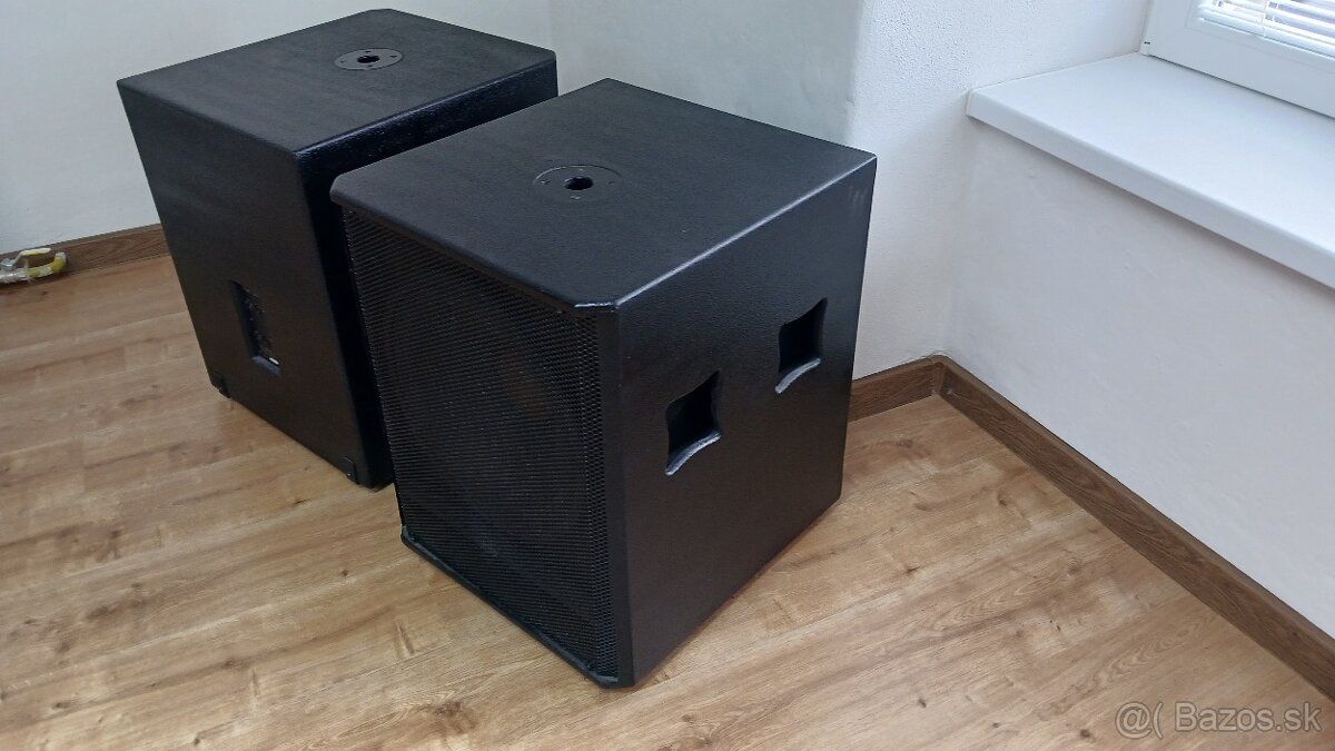 Predám 2x pasívny subwoofer 15" - 2