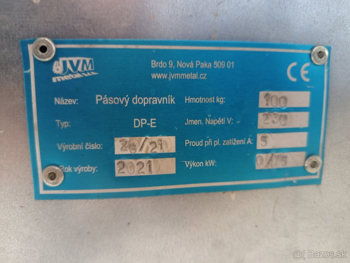 Univerzálny pásový dopravník - 2