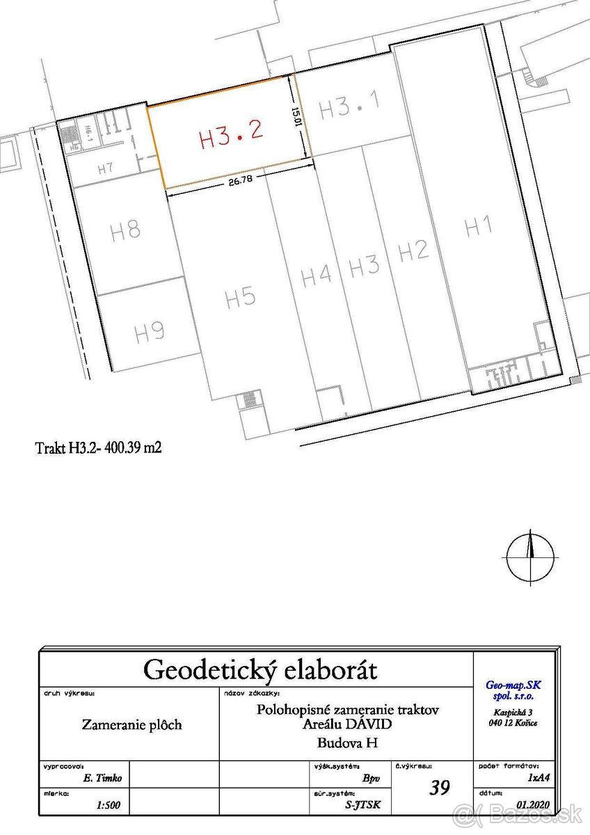 RealityKolesár prenajíma sklad 400 m2 areál Dávid nad Jazero - 2