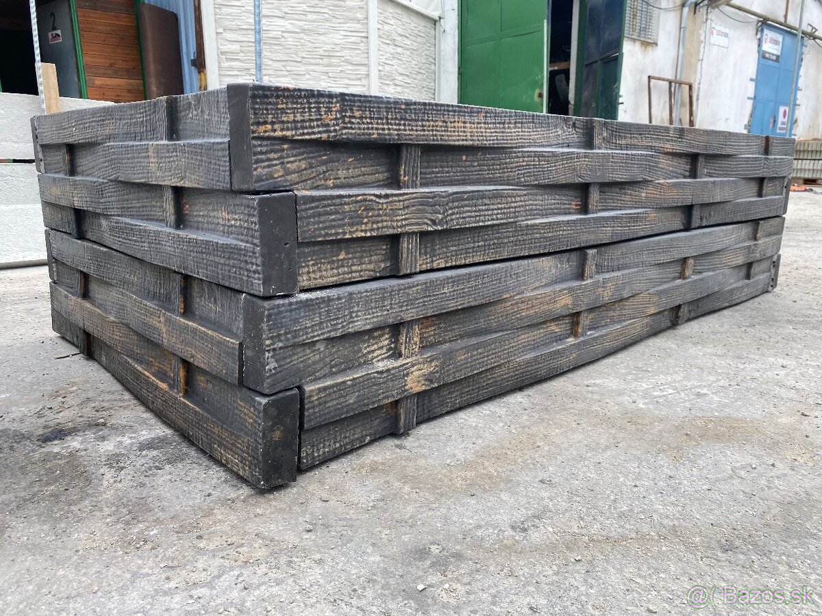 Betónový vyvýšený záhon modul - 2