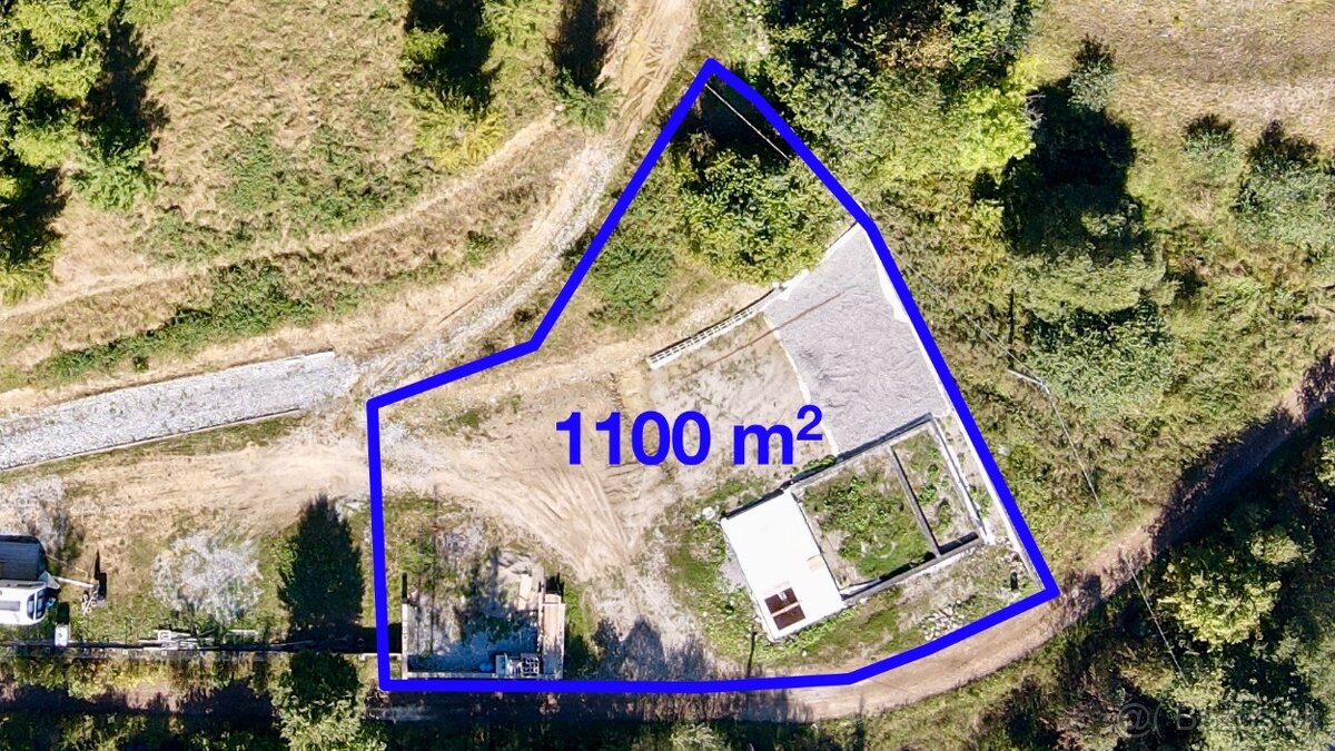 Pozemok s rozostavaným domom v obci Skalité - 2
