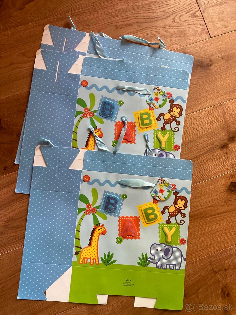 Darčekové tašky nove rôzne farby - 2