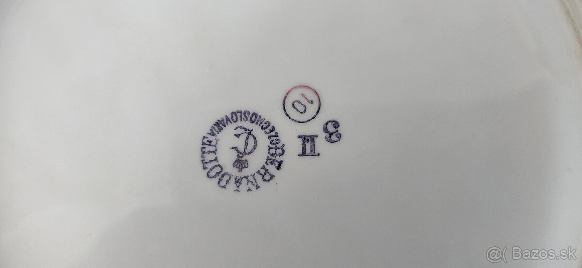 Porcelán, servírovacia sada Bernodotte - 2