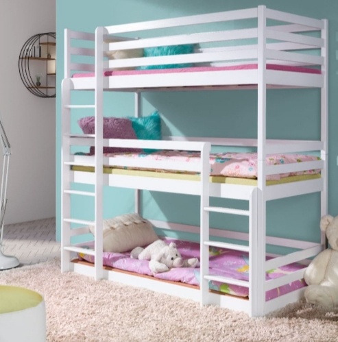 3 poschodová posteľ - 2