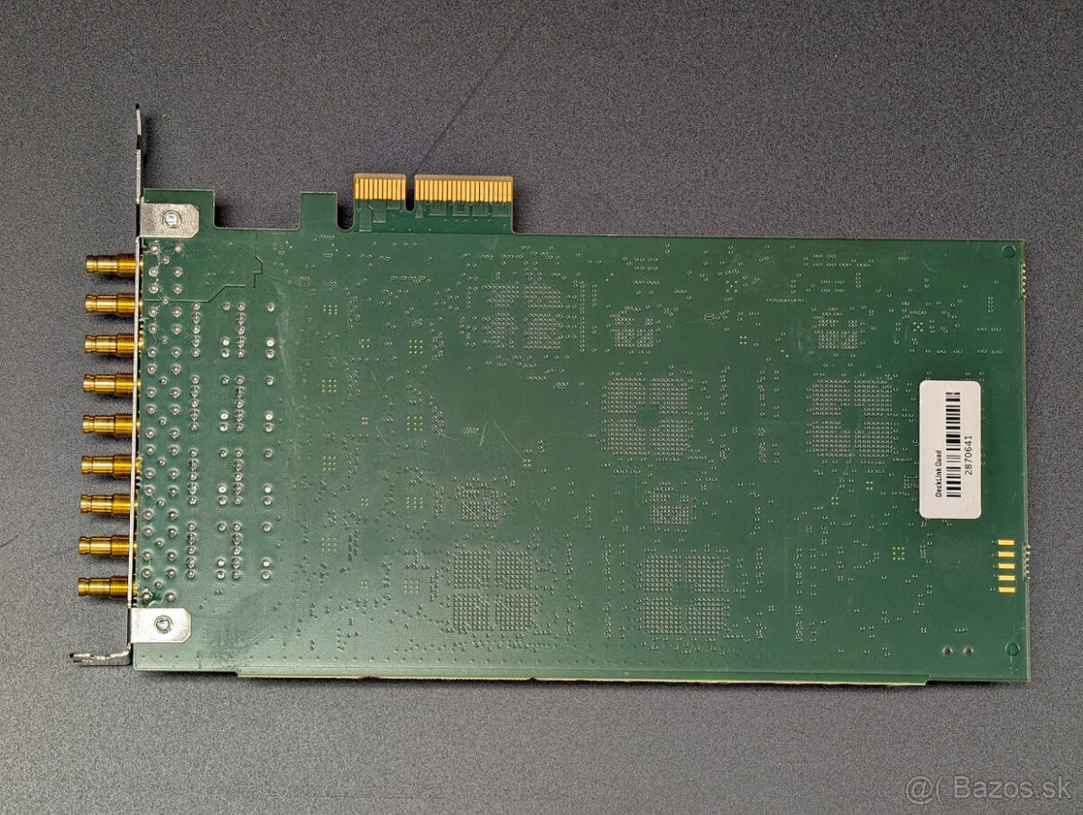 Blackmagic DeckLink Quad 1 – 4x SDI vstup, 4x SDI výstup - 2