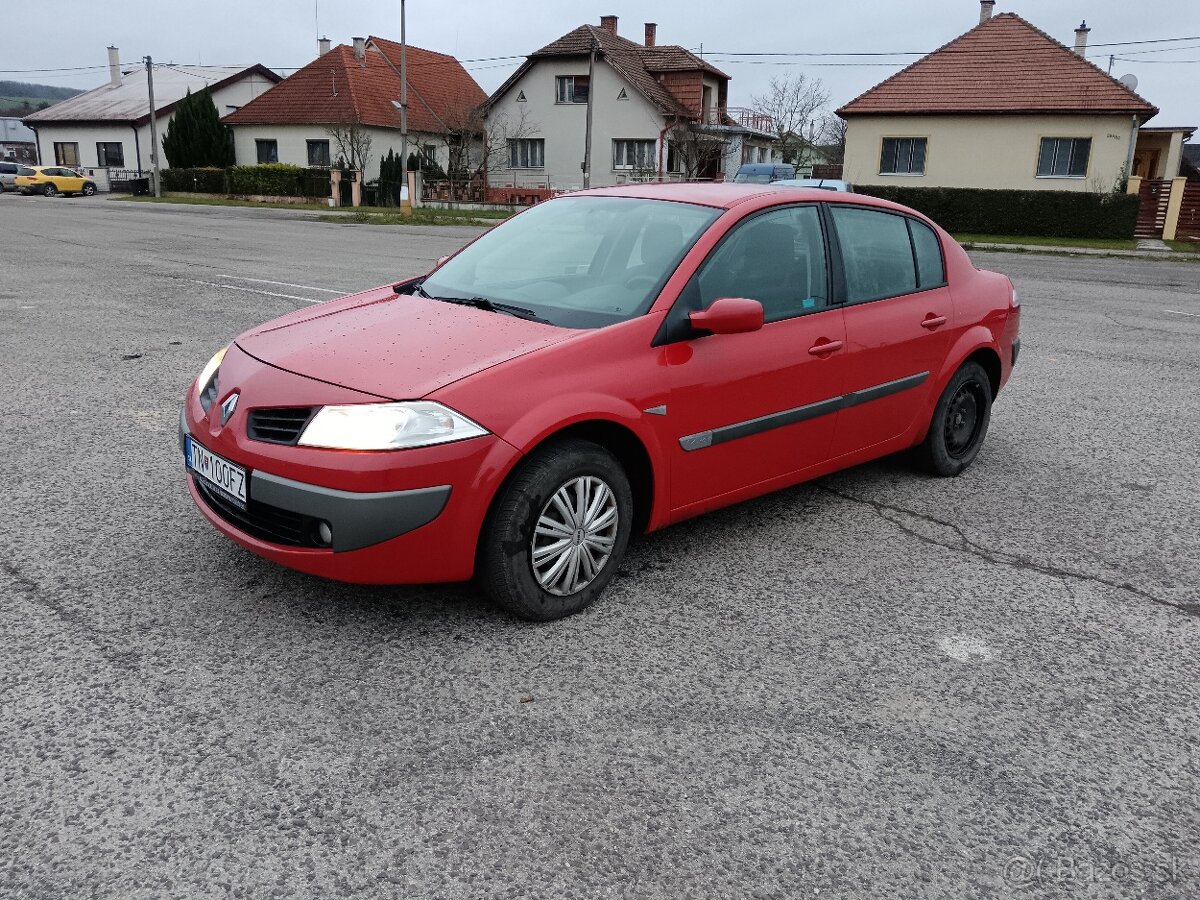 Renault Megane 2, benzín 1.4, 72kW, 2006 - 2