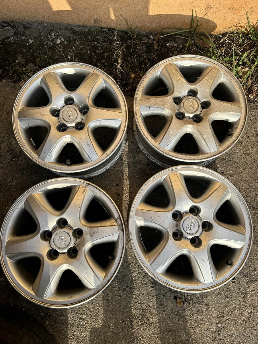 Disky originál Hyundai Tucson R16 sada - 4ks - 2