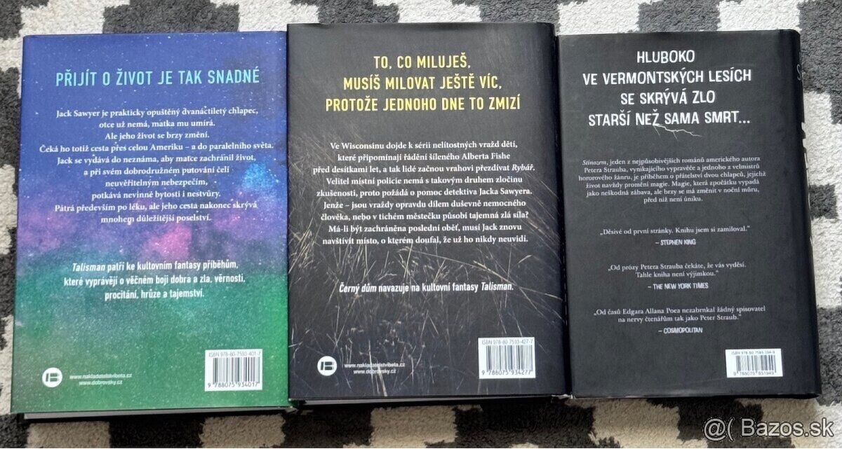 Peter Straub a Stephen King knihy - 2