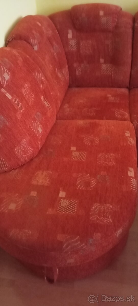 Rohová sedačka+kreslo - 2