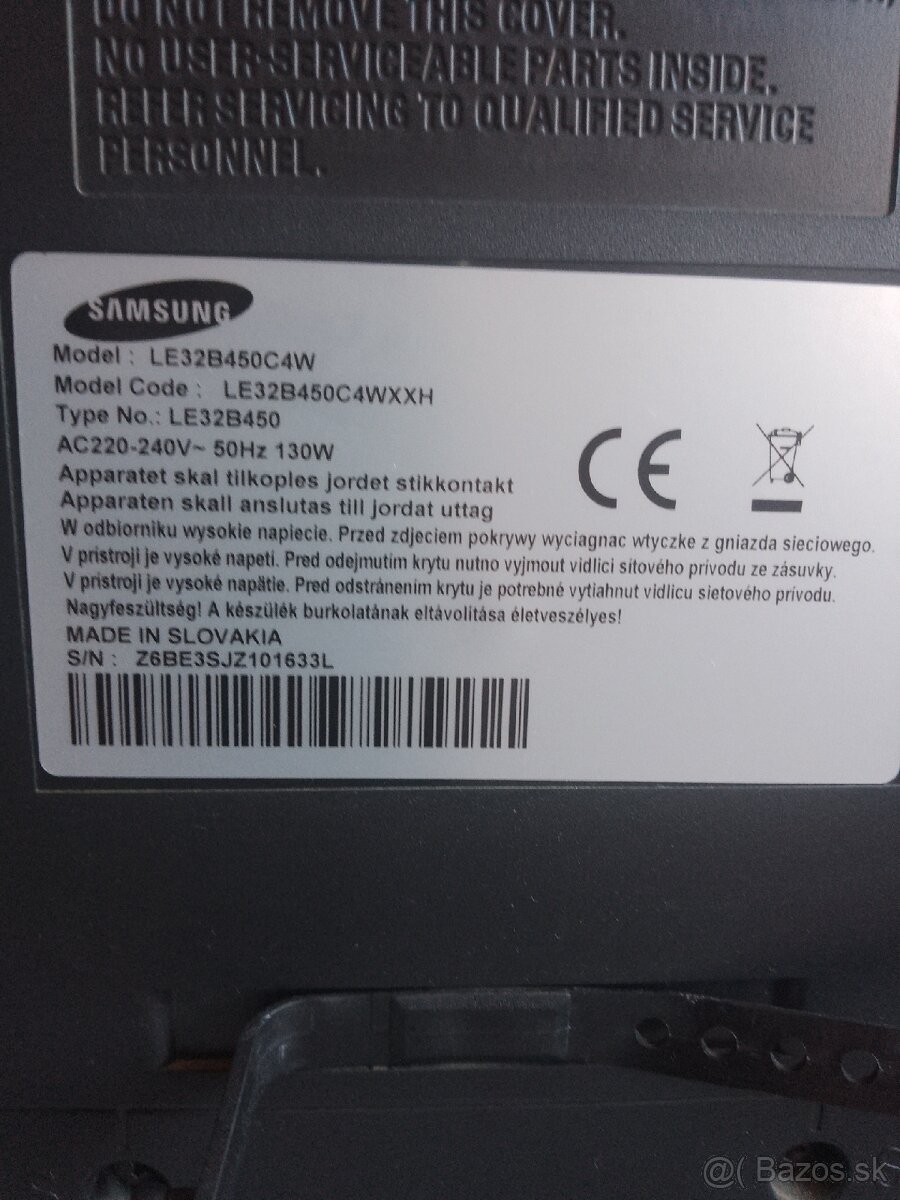 Tv samsung lcd 80" - 2
