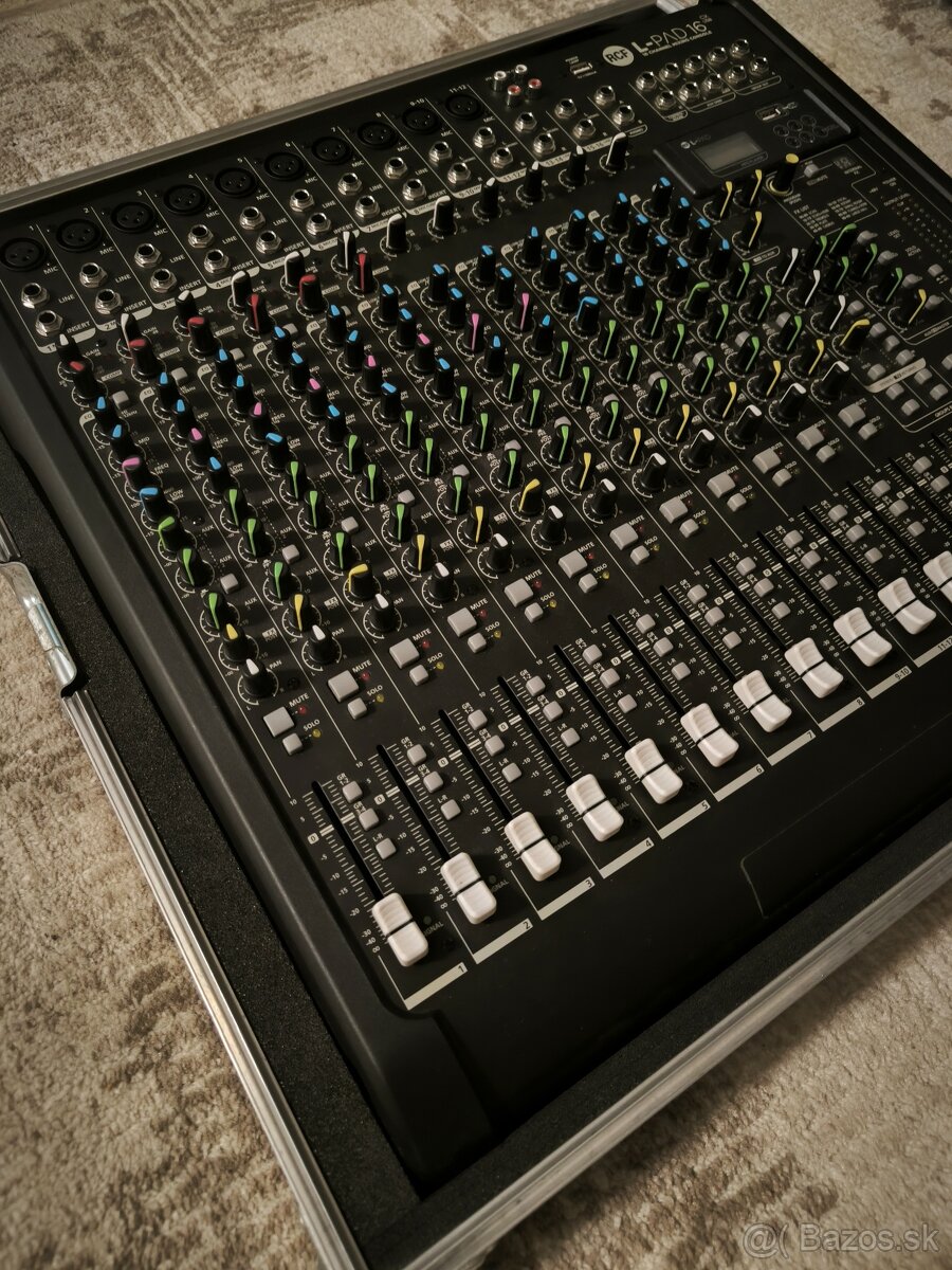 Predám Mixpult RCF LPad16 usb - 2