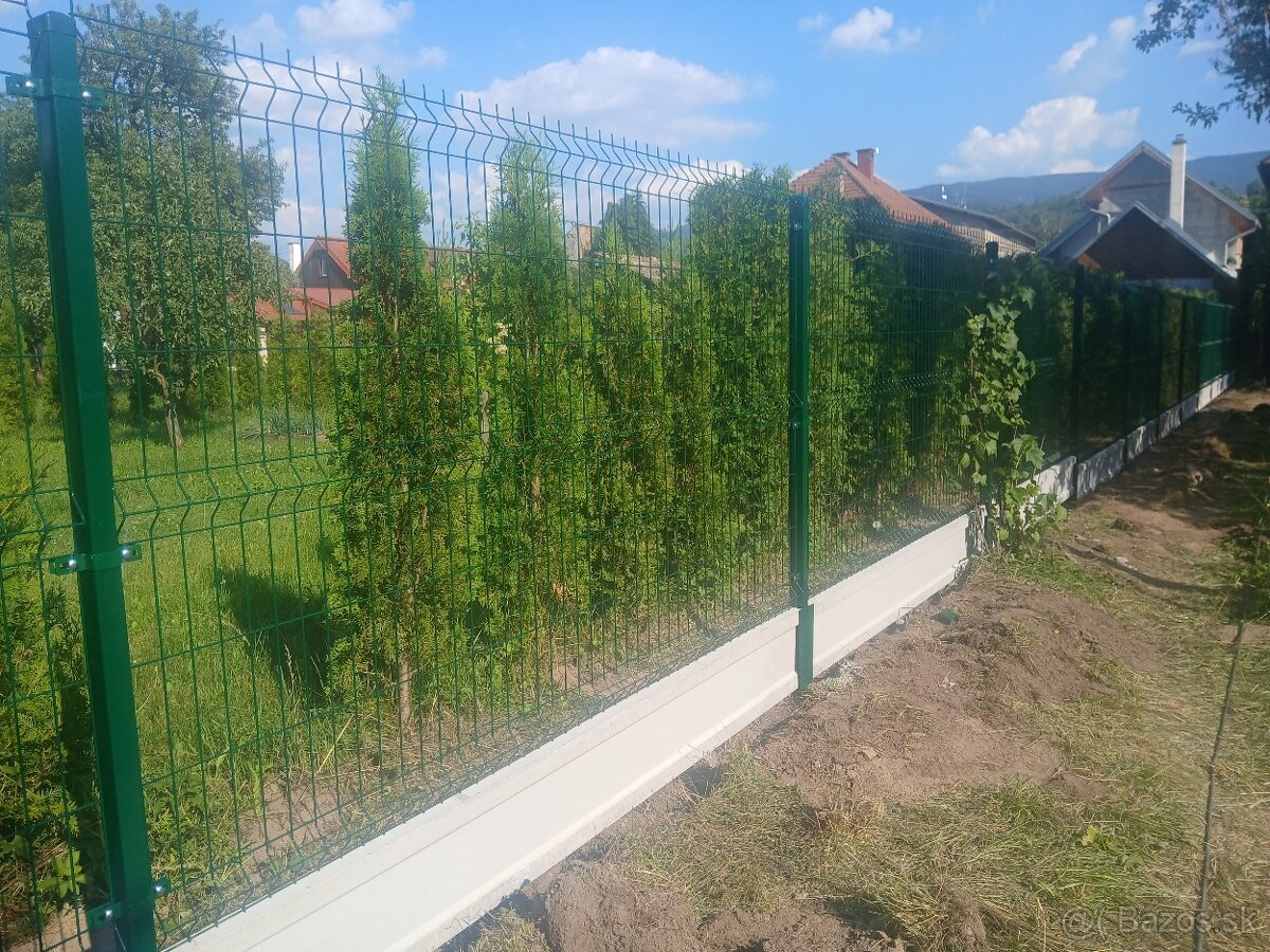 Montáž a predaj 3D oplotenia - 2