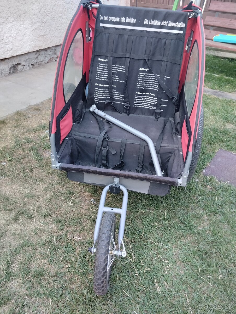 Cyklistický vozík pre deti - 2