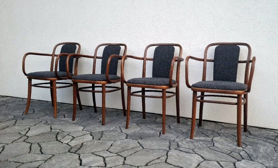 Židle TON A811 - Josef Hoffmann - 4ks - 2