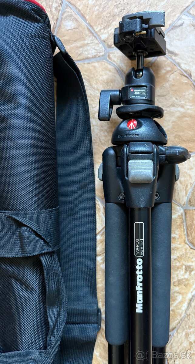 Manfrotto 190PROB + Manfrotto 484RC2 hlava - 2