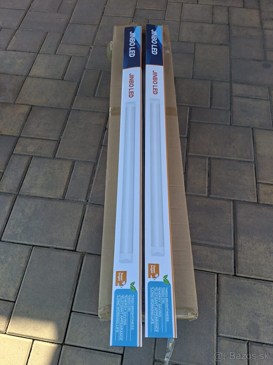 LED lampa 120cm 2xled pás - 2