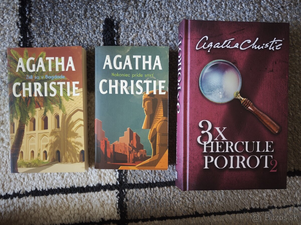 Agatha Christie - Kolekcia detektívok - Top stav - 2