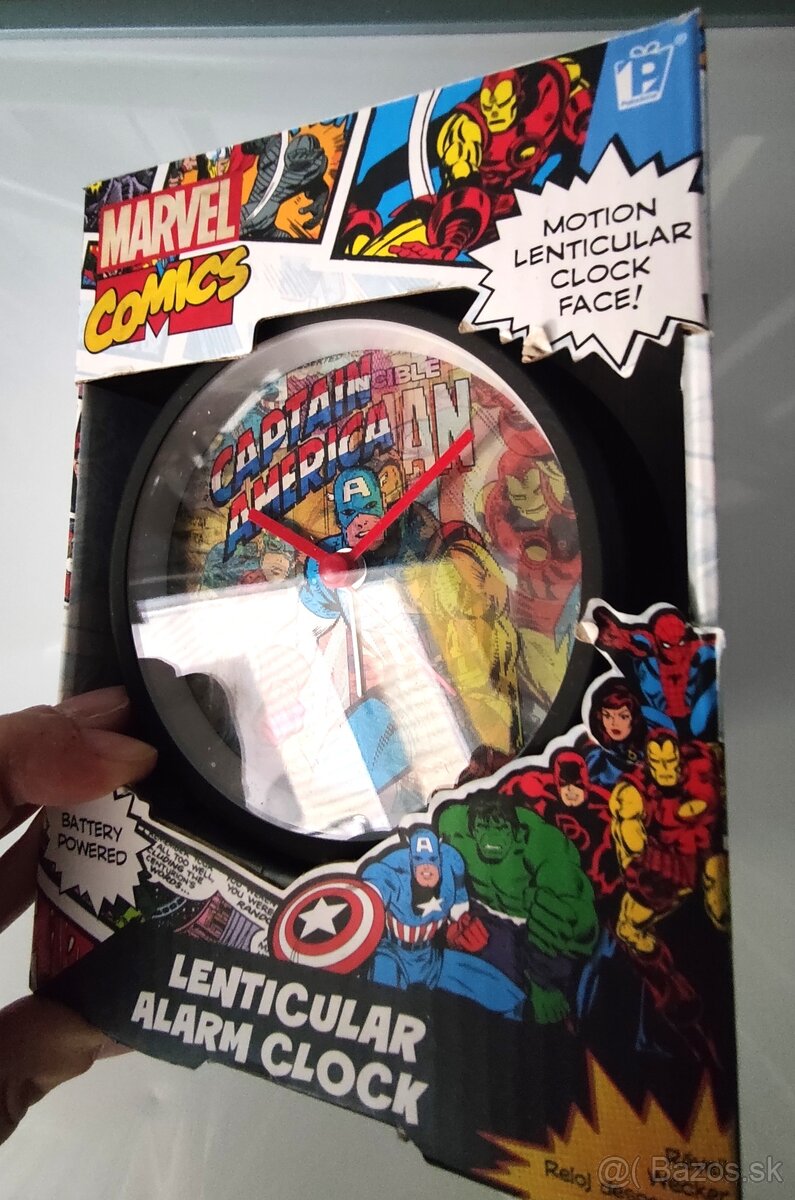 Marvel Comics budík Paladone – meniaci sa obrázok - 2