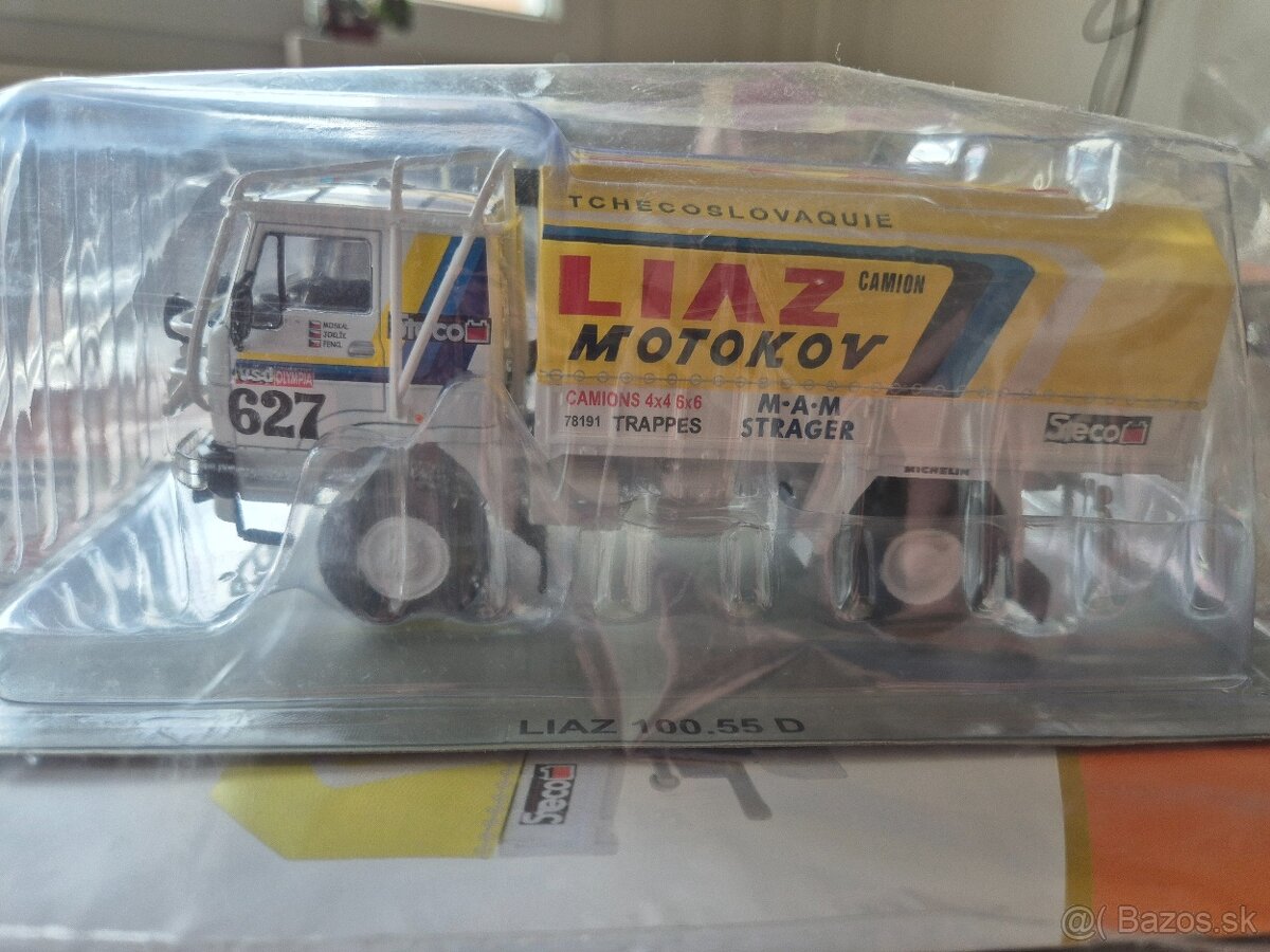 Predám kovový modelom v mierke 1:43 - Liaz 100.55 D - 2