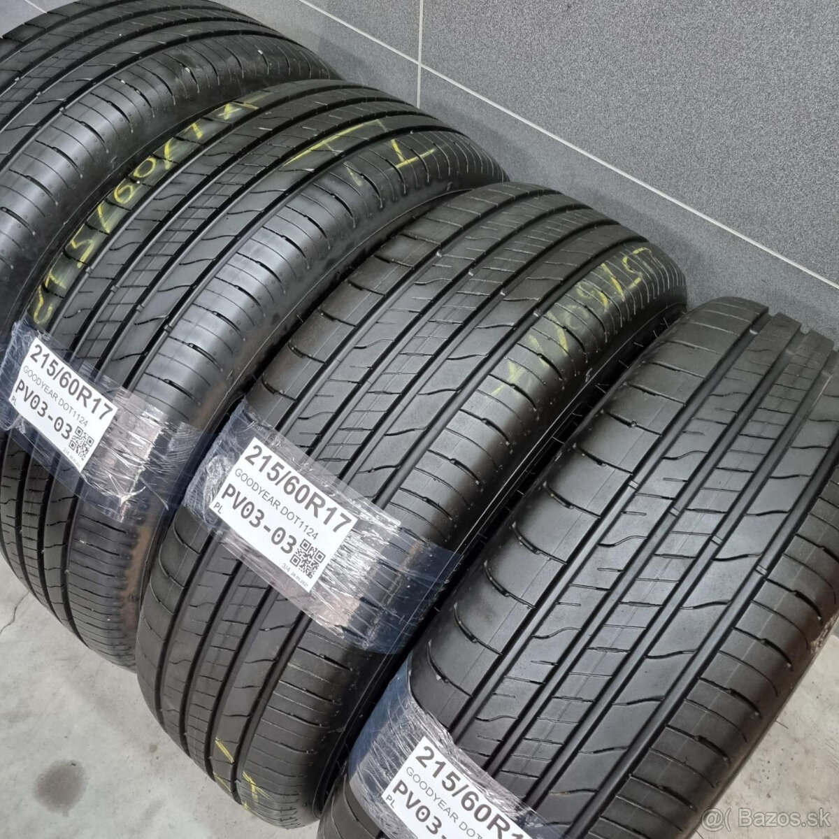 Letné pneumatiky 215/60 R17 GOODYEAR DOT1124 - 2