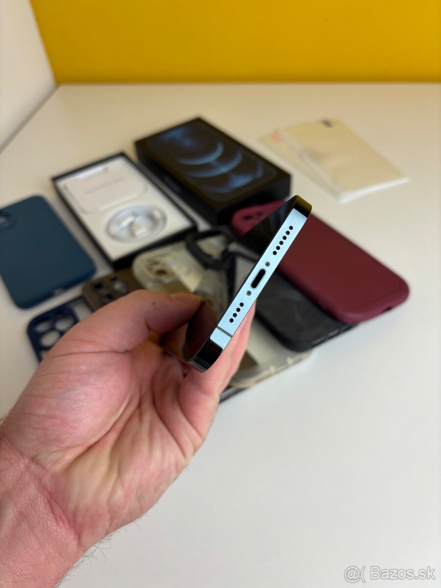 Predam vymenim Iphone 12 Pro Max 256GB Blue - 2