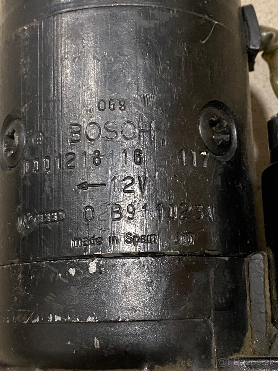 Štartér BOSCH 0001218116 VW TRANSPORTER T4 Bus/Van - 2