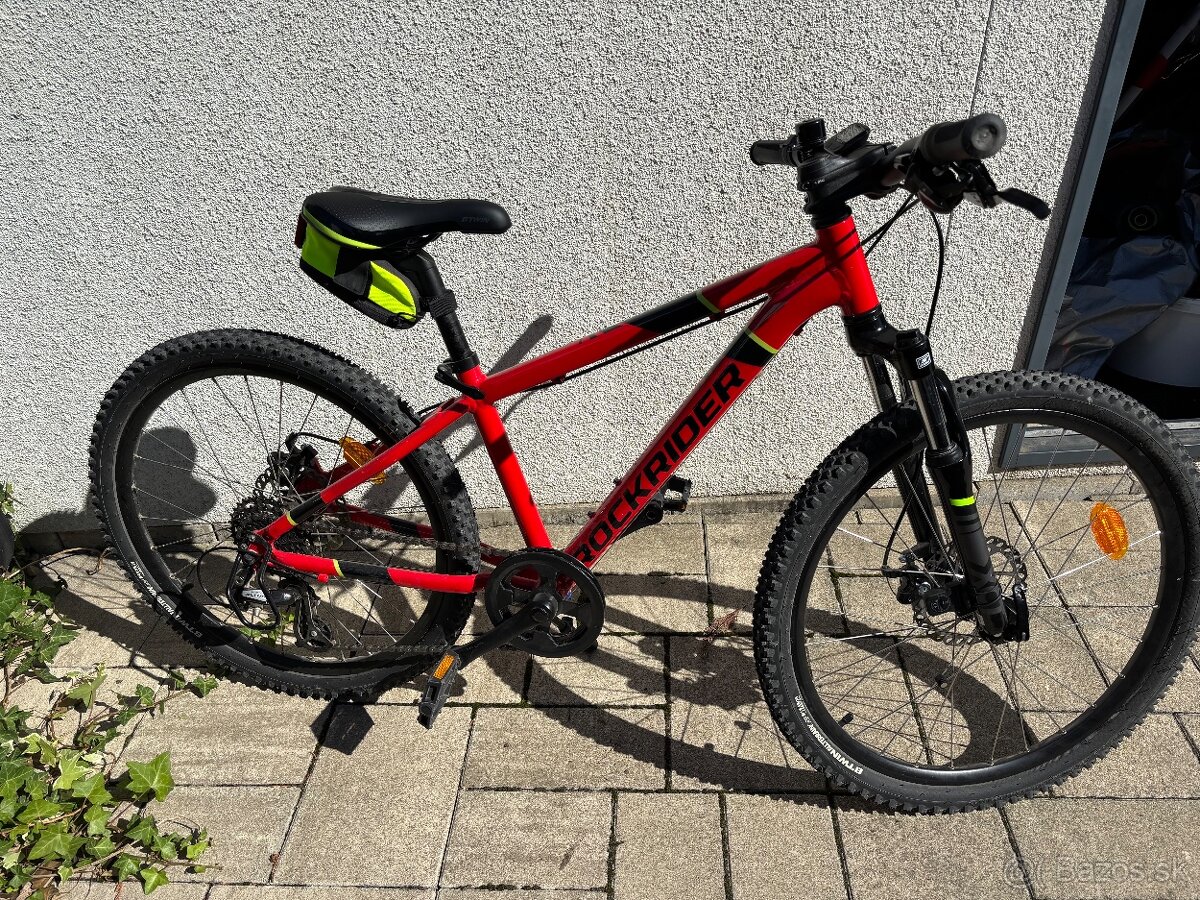 Predám detský MTB ROCKRIDER 24” (Top stav: nájazd 200km) - 2