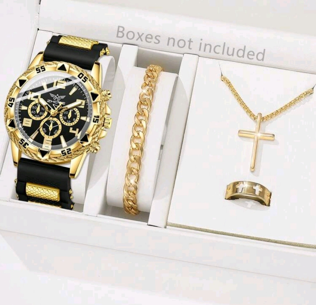 (IHNEĎ) Pánsky SET s krížikom a prsteňom - 2