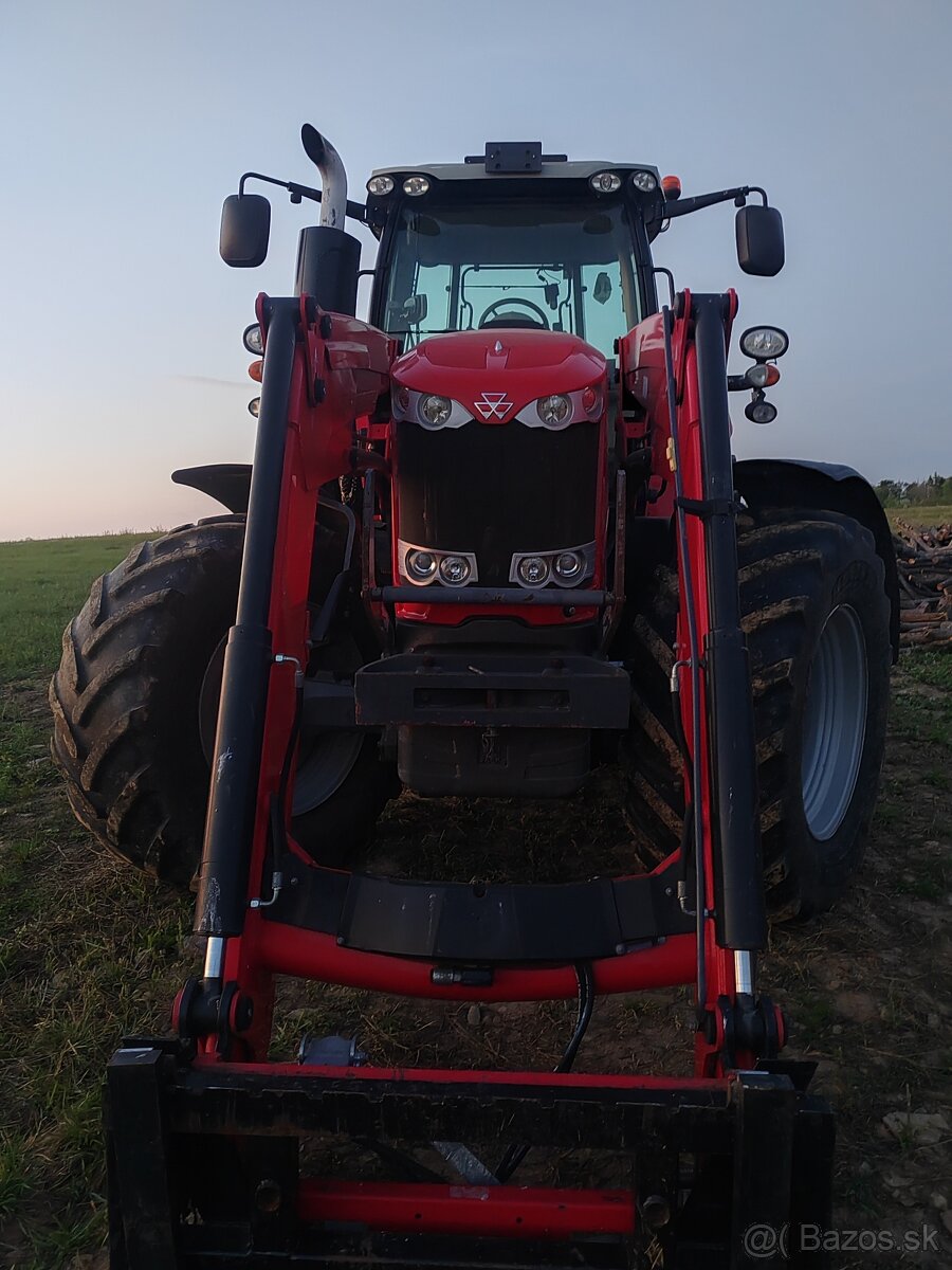 Massey ferguson 7620 + Čelný nakladač - 2