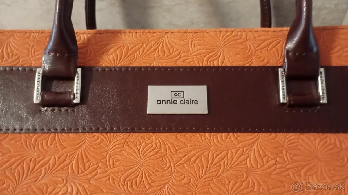 Predám koženú kabelku Annie Claire 30,-€ - 2