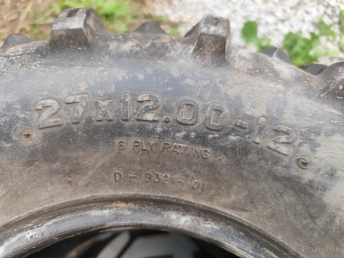 Predám pneumatiky na štvorkolku / ATV - 2