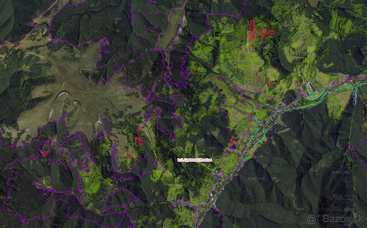Liptovské Revúce - Spoluvlastnícky podiel na pôde a lúkach - 2