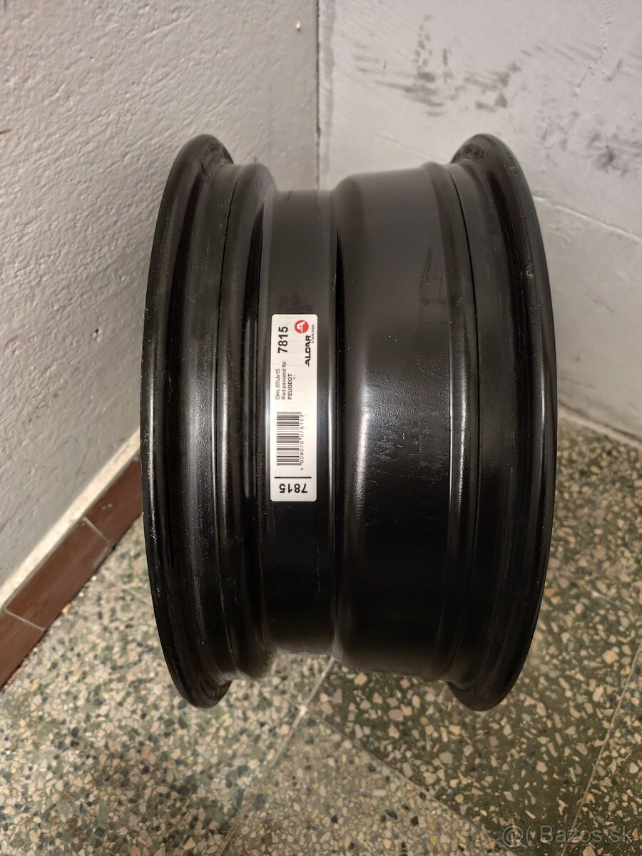 Predám nový plechový disk 6,5Jx15H2 - 2