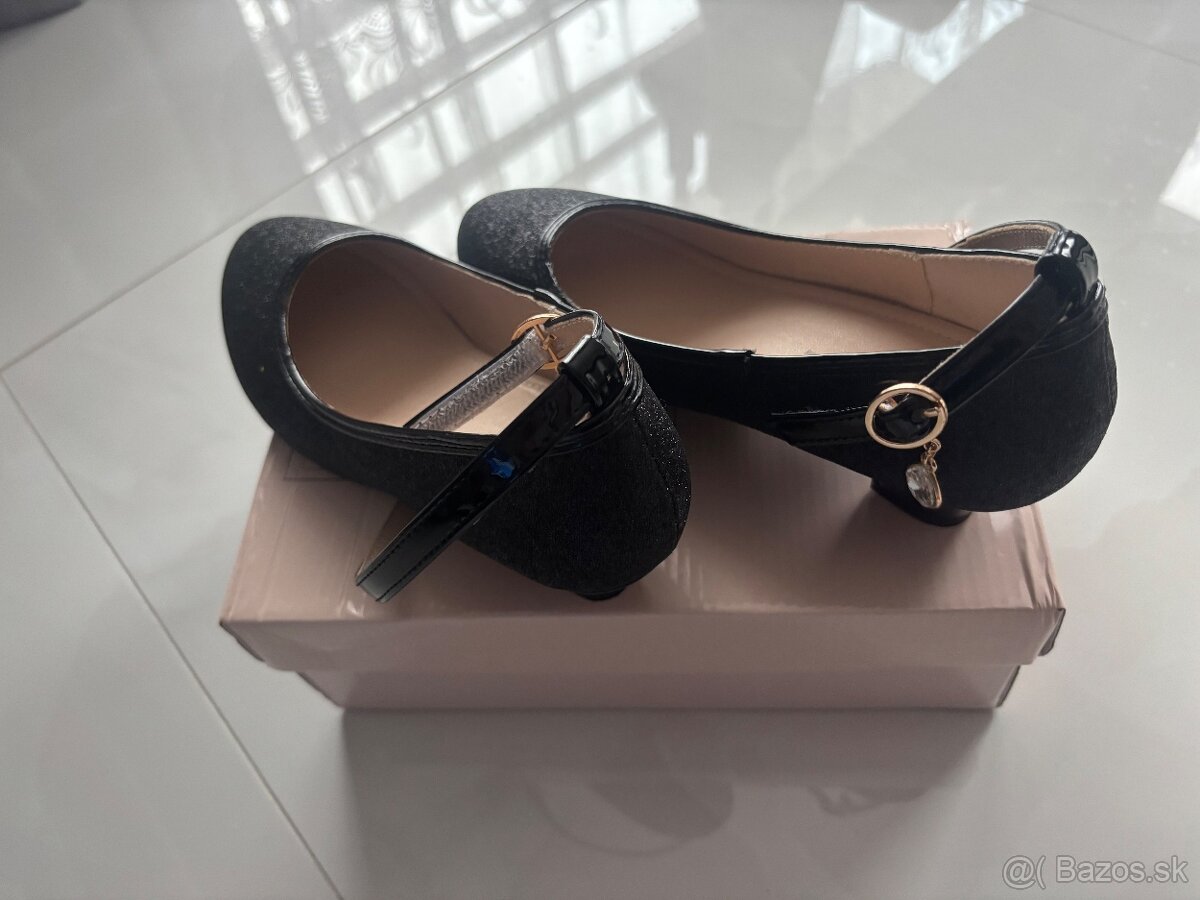 Dievčenské štýlové topánky veľkosť 33 - 2