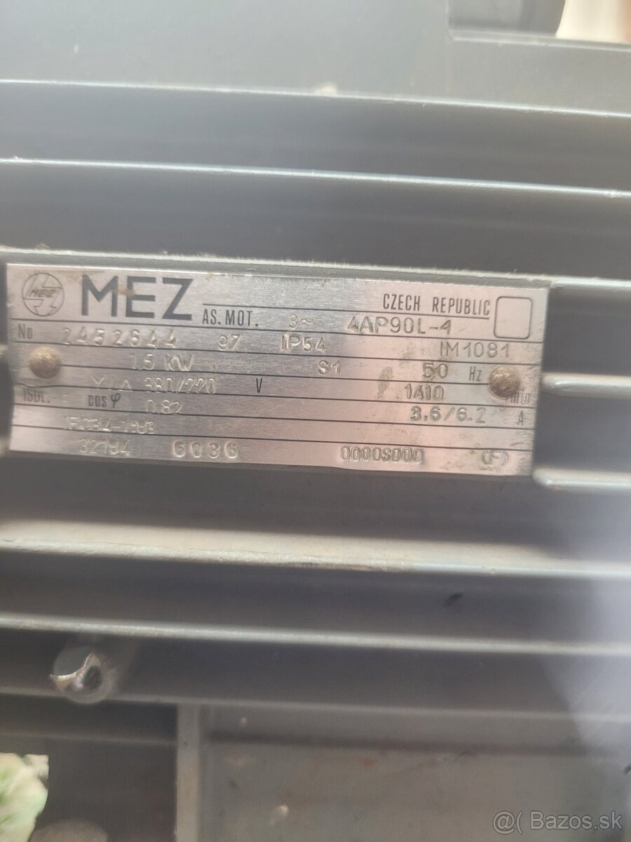 Predam cerpadlo s elektromotorom - 2