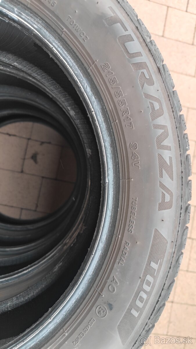Letné pneumatiky 215/55 R17 - 2