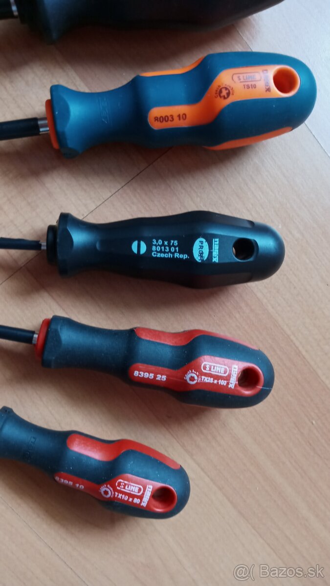 Predám Narex Profi skrutkovače, nové - 2