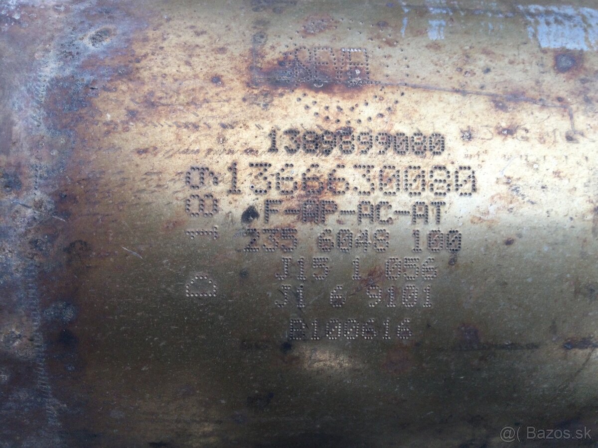 Dpf katalizátor boxer Ducato Jumper - 2