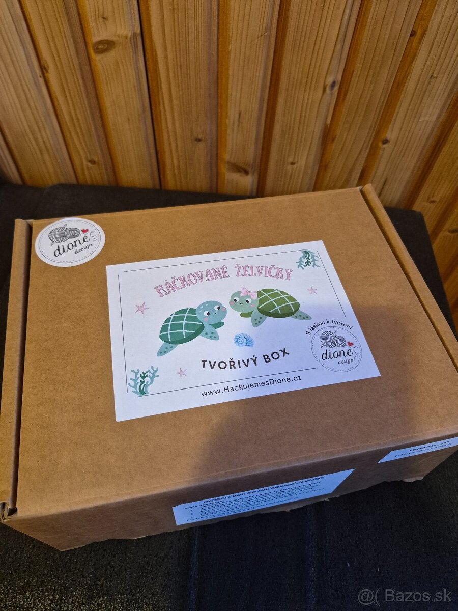 Háčkovanie - tvorivý box - 2